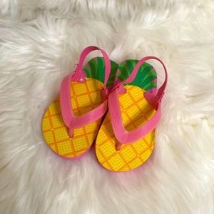 Small Toddler Pineapple Sandals